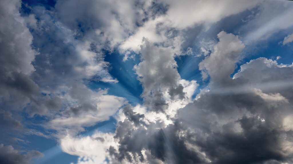you can shift your money psychology for the better heaven, clouds, nature, blue, cloud shape, radiant, shine, sunbeams